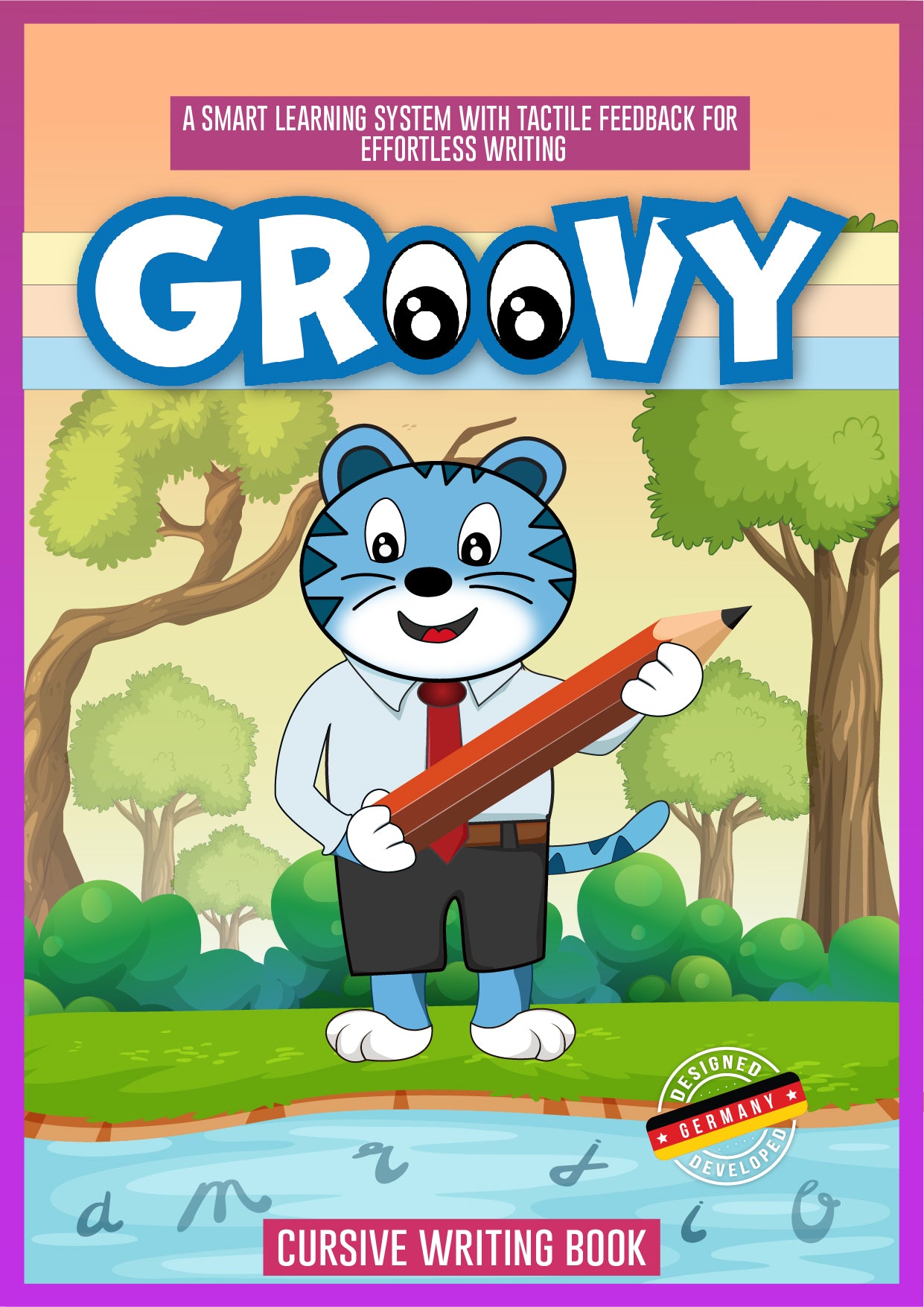 Cursive Book - Groovy World